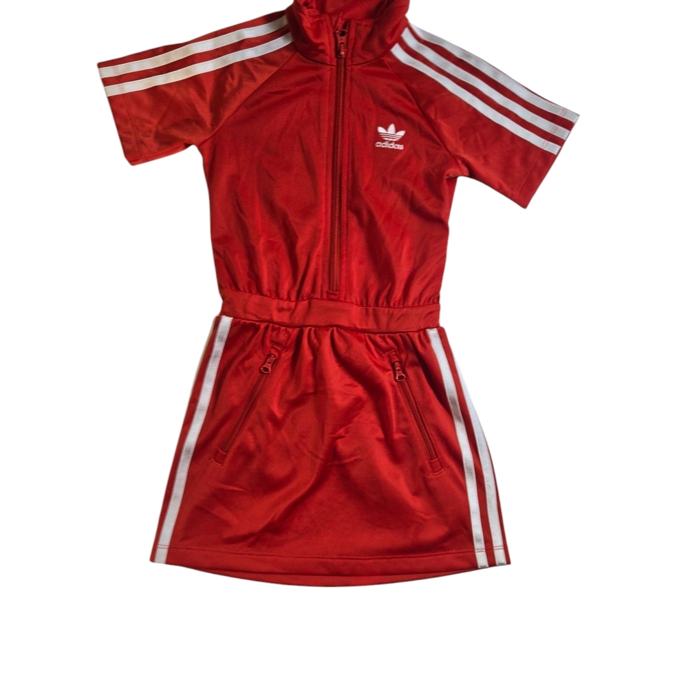 NWOT Adidas Red Athletic Dress Sz 4-5yrs